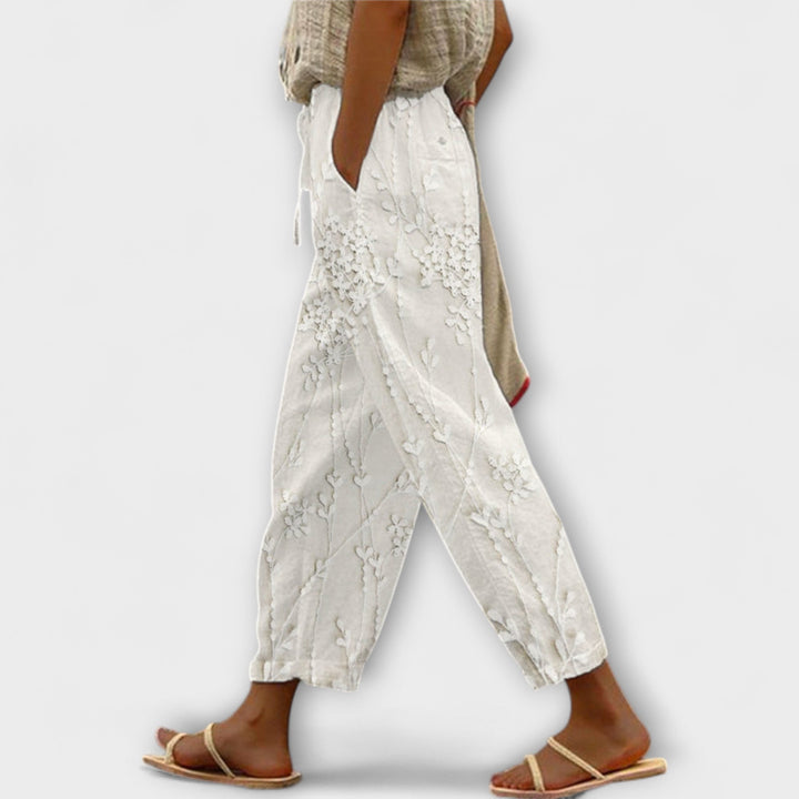 Zoey - Paitapuseromukuvioidut housut preprinted design