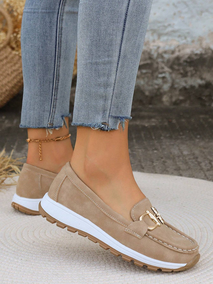 Ellie - litteät solkiset loaferit