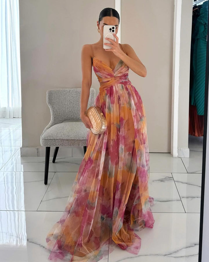 Giselle - lumoava maksimekko kukkakuviolla