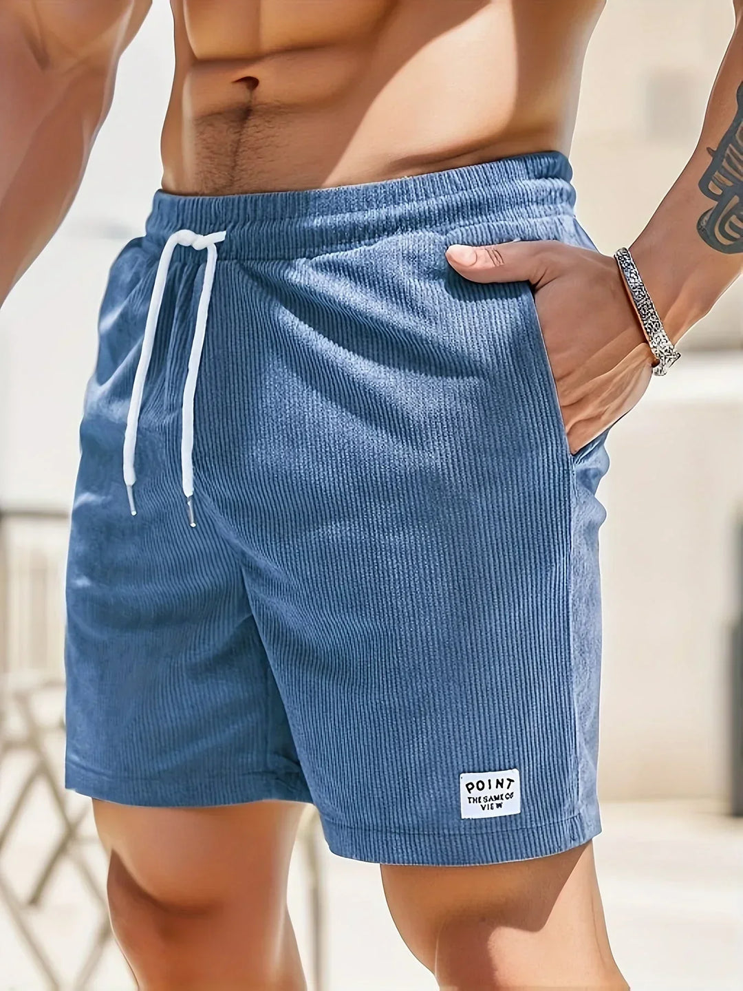 Davide | Miesten raidalliset shortsit