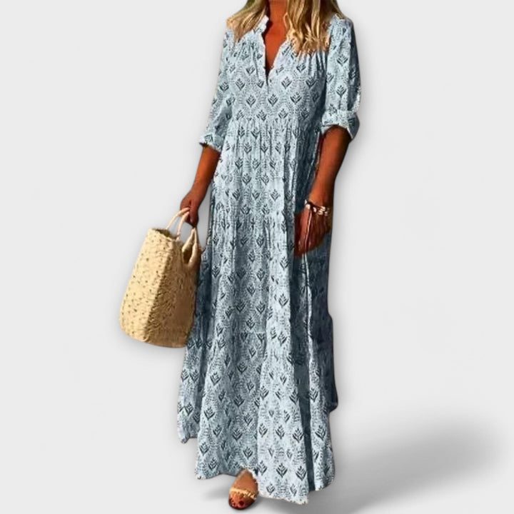 Sera - Tyylikäs ja Mukava Maxi Mekko Keväälle