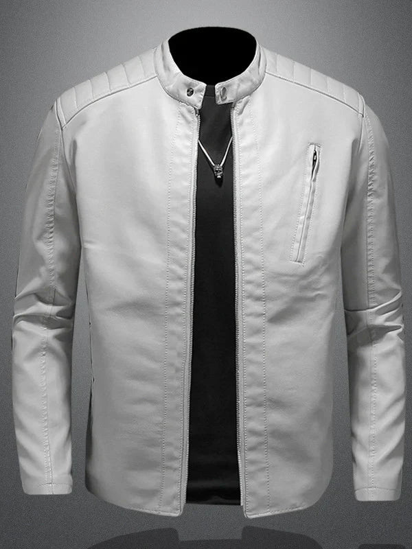 Laadukas miesten Nahkatakki biker-tyylinen