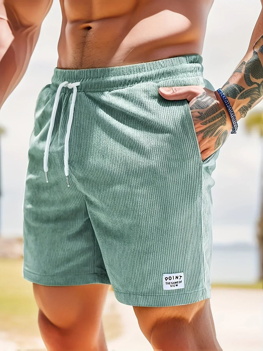 Davide | Miesten raidalliset shortsit