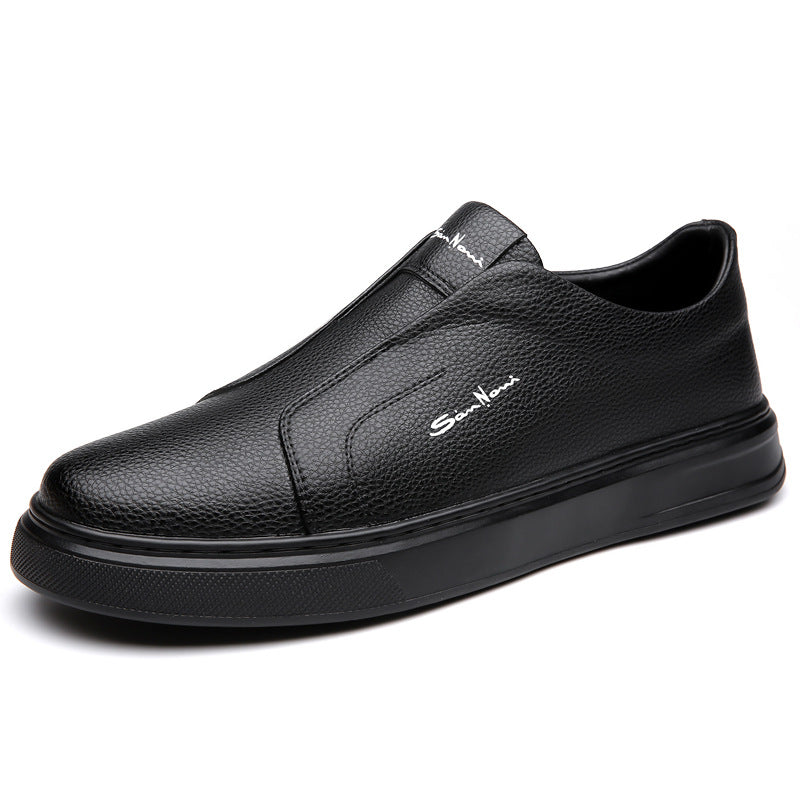 Nahkaiset slip-on kengät