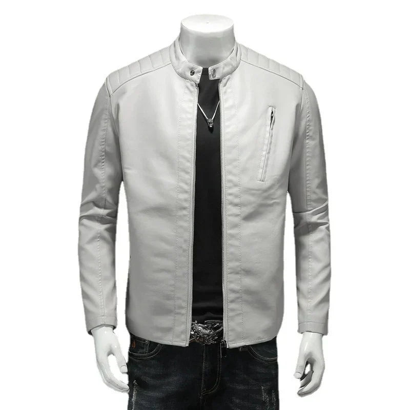 Laadukas miesten Nahkatakki biker-tyylinen