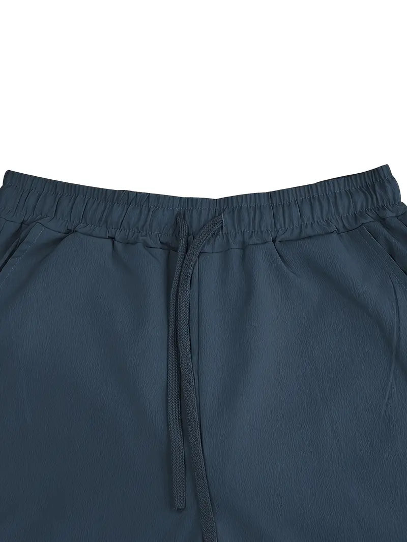 Baggy pellavahousut miehille
