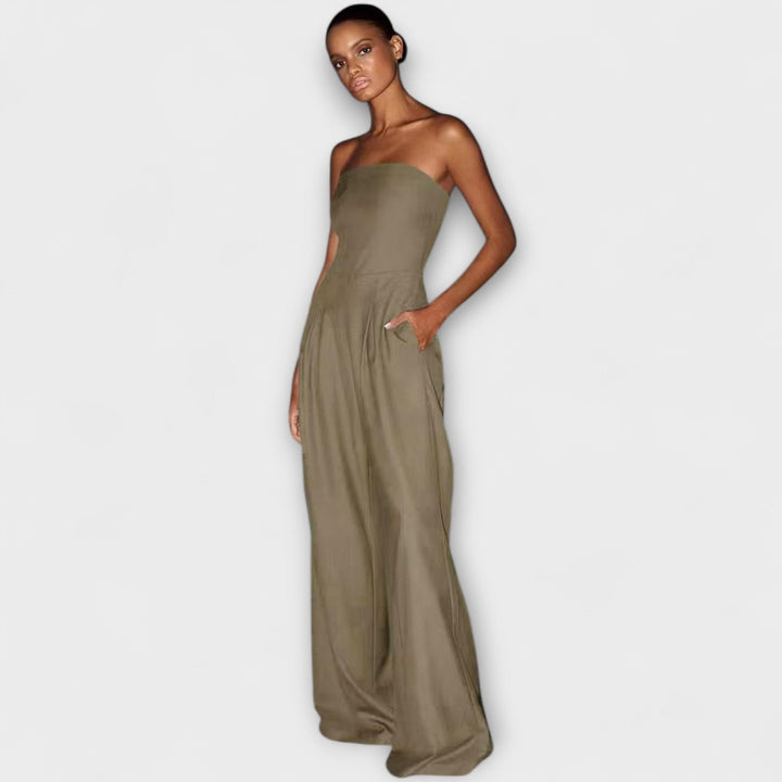 Amélie - Tyylikäs Strapless-Housupuku