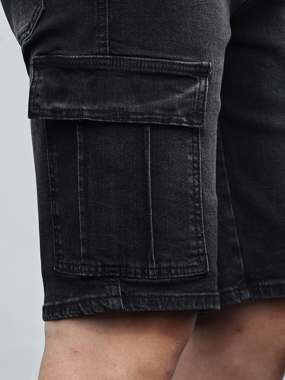 Bazyli | Miehet Cargo Denim Shortsit