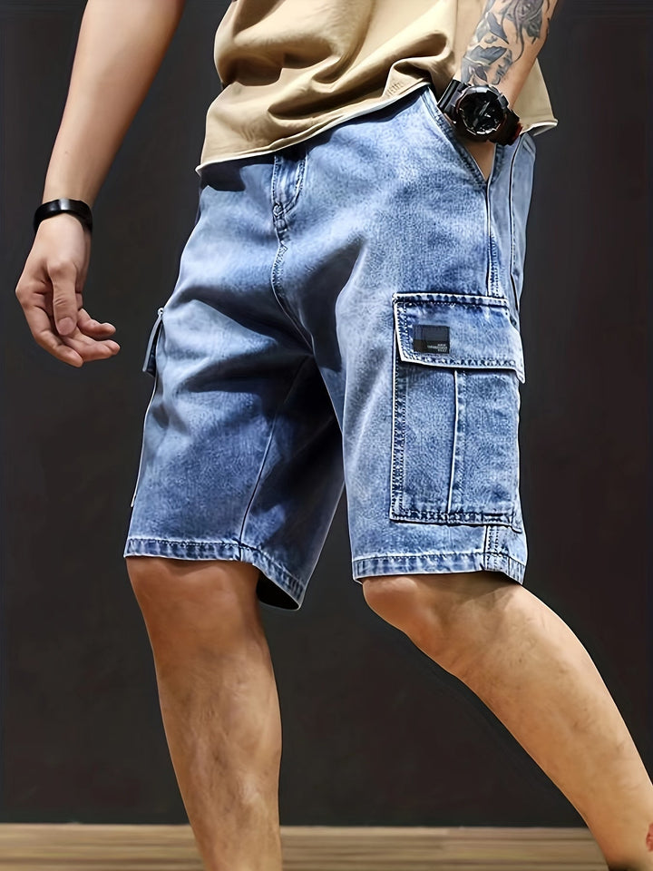 Bazyli | Miehet Cargo Denim Shortsit