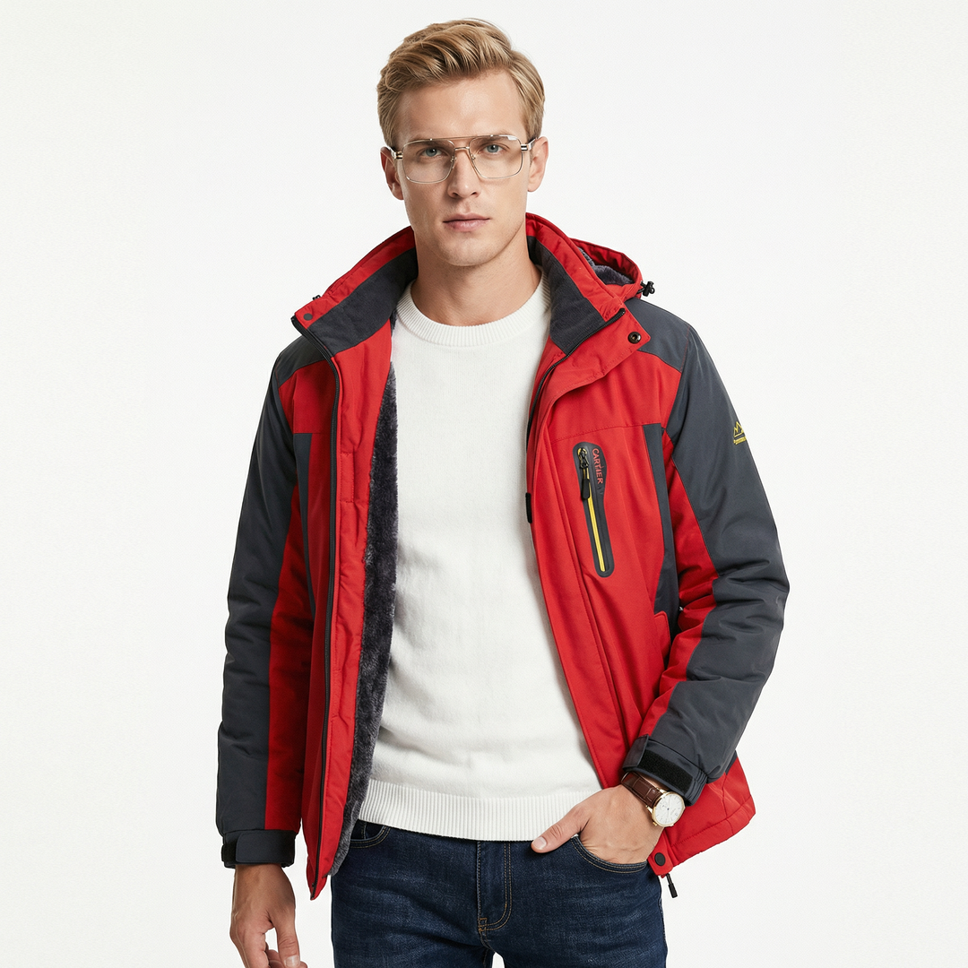 Miesten talvi Bomber-takki