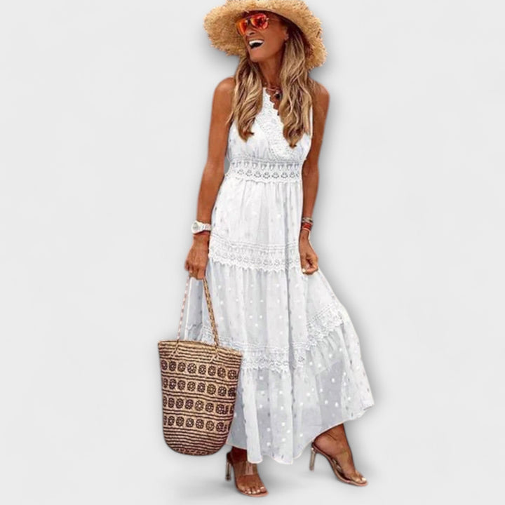 Lola - Boho-tyylinen Spids Maximekko