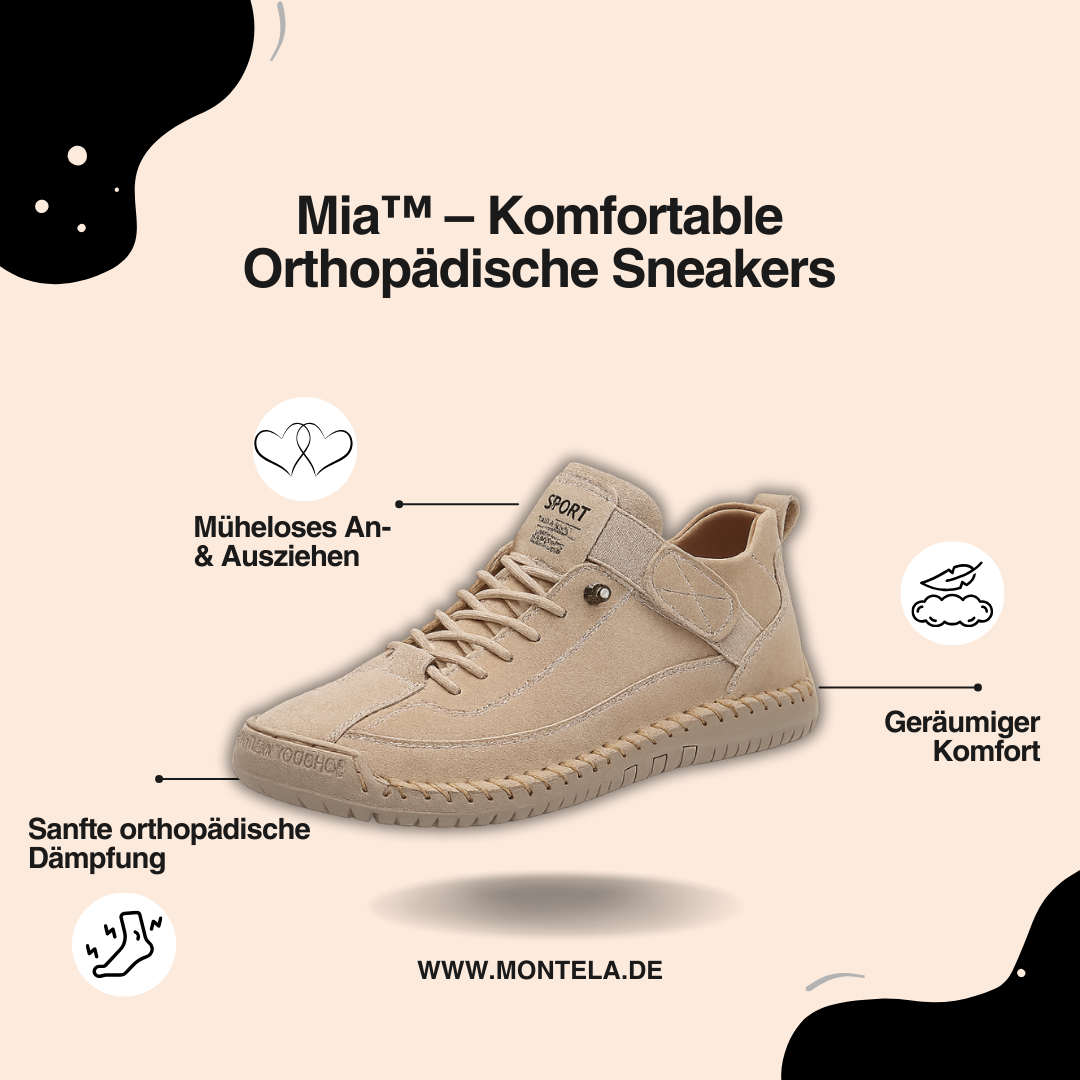 Mia – Mukautuvat ja Kivuttomat Ortopediset Tennarit